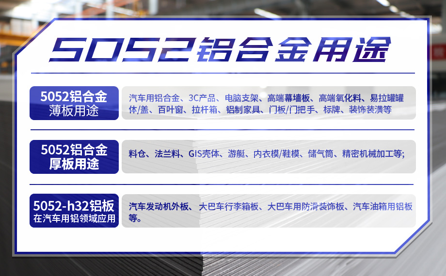 　5052汽車鋁板_5052汽車油箱用鋁板儲氣筒O態(tài)鋁合金_廠家直銷5052鋁板全國配送